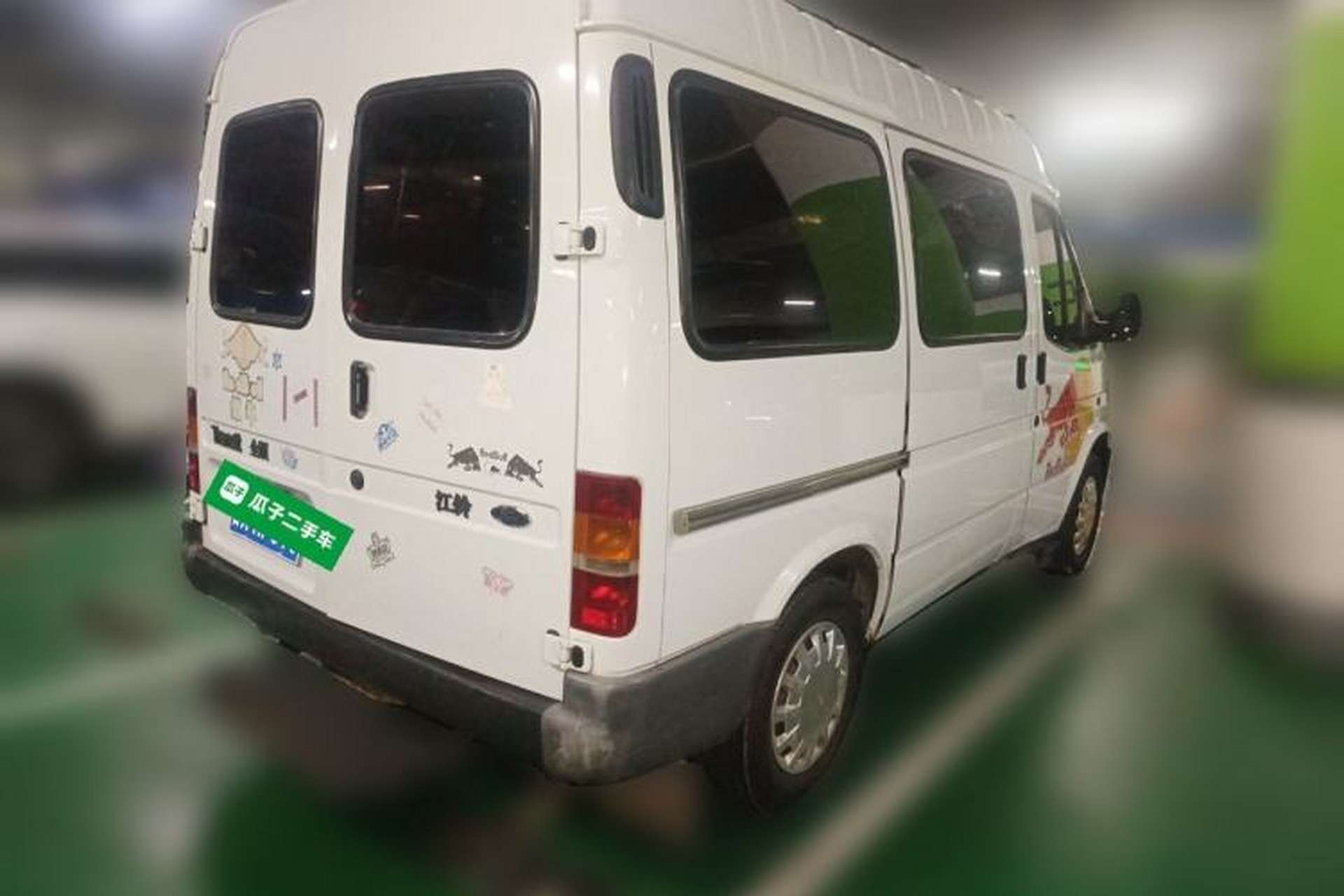 Used Ford Classic Transit 2009 2.4L Gasoline Standard Version Short Wheelbase Mid-Roof 4G64S4N Rear Right 45 Deg