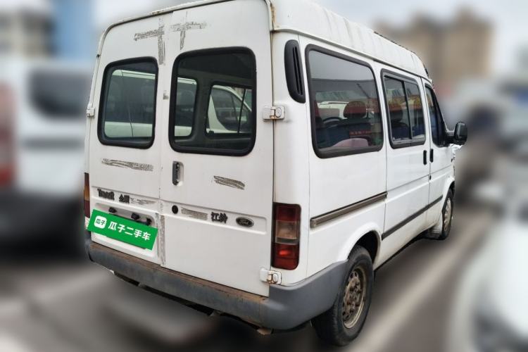 Used Ford Classic Transit 2009 2.8T Diesel Standard Version Short Wheelbase Mid-Roof JX493ZLQ3 Rear Right 45 Deg