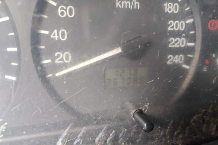 Used Ford Classic Transit  Odometer Close Up