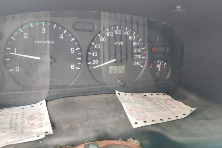 Used Ford Classic Transit  Odometer Close Up