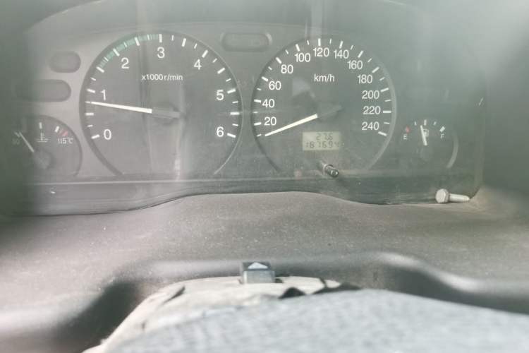 Used Ford Classic Transit  Odometer Close Up