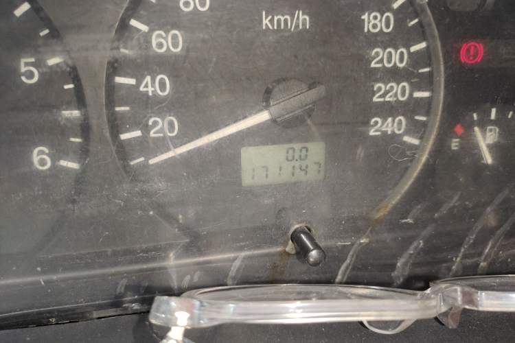 Used Ford Classic Transit  Odometer Close Up