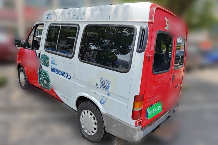 Used Ford Classic Transit 2013 2.8T Diesel Logistics Model with Short Wheelbase and Mid-Roof JX493ZLQ4 Rear Left 45 Deg