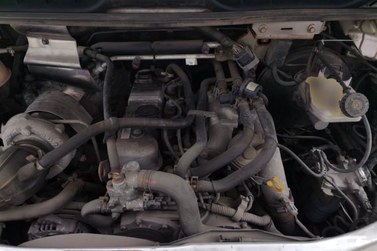 Used Ford Classic Transit 2013 2.8T Revised Diesel Standard Version with Short Wheelbase and Mid-Roof – JX493ZLQ4 Engine Bay