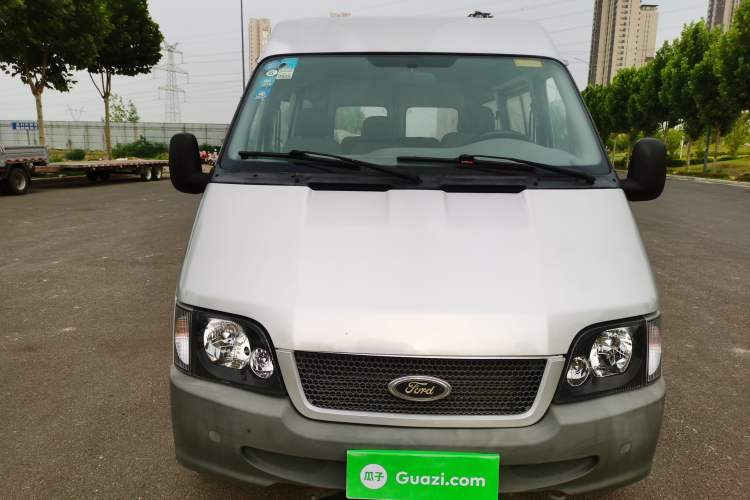 Used Ford Classic Transit 2013 2.8T Refurbished Diesel Ice-White Logistics Vehicle Long Wheelbase Mid-Roof Model JX493ZLQ4 Exterior 1