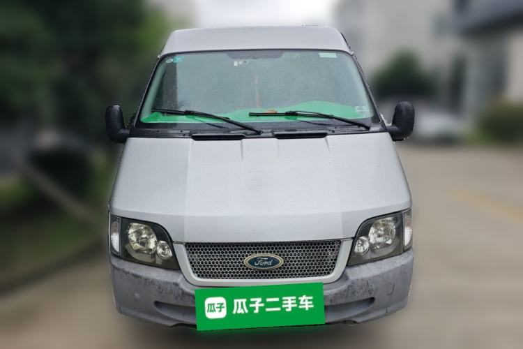 Used Ford Classic Transit 2013 2.8T Diesel Ice White Logistics Vehicle Long Wheelbase Mid-Roof Design – JX493ZLQ4 Front