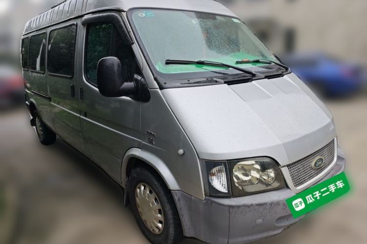 Used Ford Classic Transit 2013 2.8T Diesel Ice White Logistics Vehicle Long Wheelbase Mid-Roof Design – JX493ZLQ4 Front Right 45 Deg