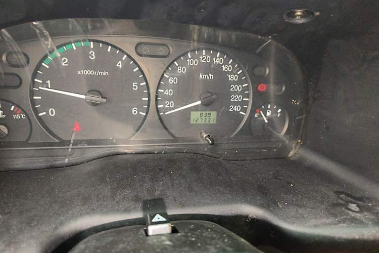 Used Ford Classic Transit  Odometer Close Up