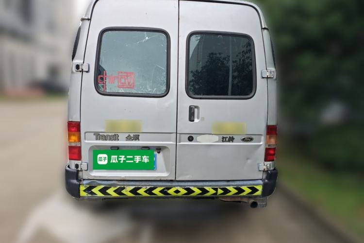 Used Ford Classic Transit 2013 2.8T Diesel Ice White Logistics Vehicle Long Wheelbase Mid-Roof Design – JX493ZLQ4 Rear