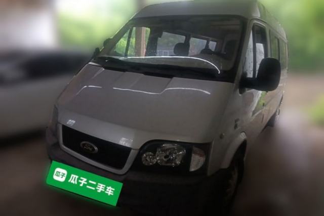 Used Ford Classic Transit 2013 2.8T Refurbished Diesel Ice-White Logistics Vehicle Long Wheelbase Mid-Roof Model JX493ZLQ4