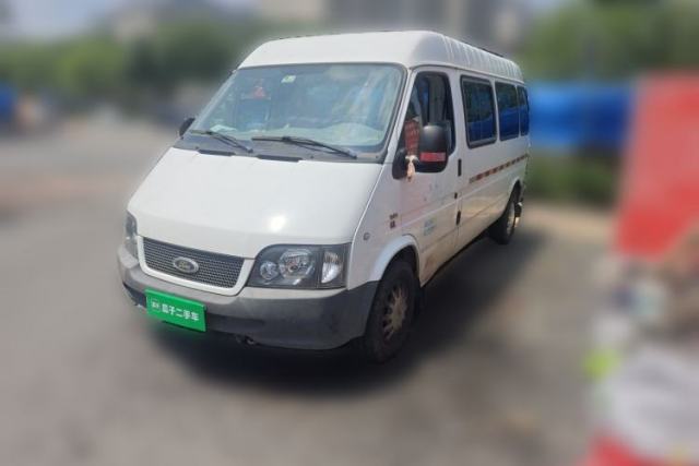 Used Ford Classic Transit 2013 2.8T Refurbished Diesel Ice-White Logistics Vehicle Long Wheelbase Mid-Roof Model JX493ZLQ4