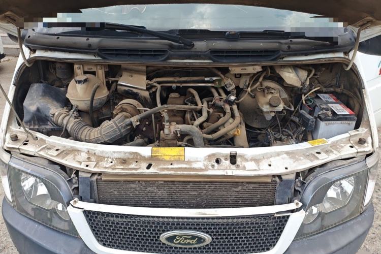 Used Ford Classic Transit 2013 2.8T Diesel Logistics Model with Short Wheelbase and Mid-Roof JX493ZLQ4 Engine Bay