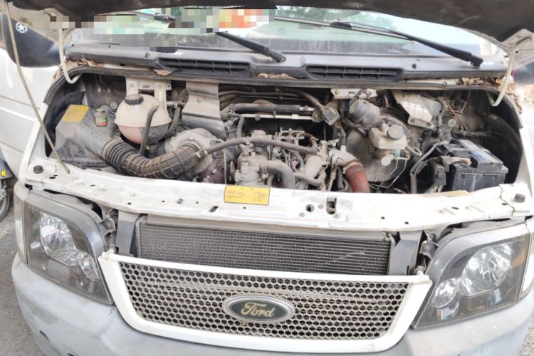 Used Ford Classic Transit 2013 2.8T Diesel Van Short Wheelbase Mid-Roof Model JX493ZLQ3A Engine Bay