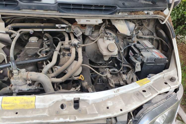 Used Ford Classic Transit 2013 2.8T Revised Diesel Standard Version with Long Wheelbase and High Roof – JX493ZLQ4 Engine Bay Left
