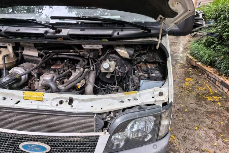 Used Ford Classic Transit 2013 2.8T Revised Diesel Standard Version with Long Wheelbase and High Roof – JX493ZLQ4 Engine Bay Left