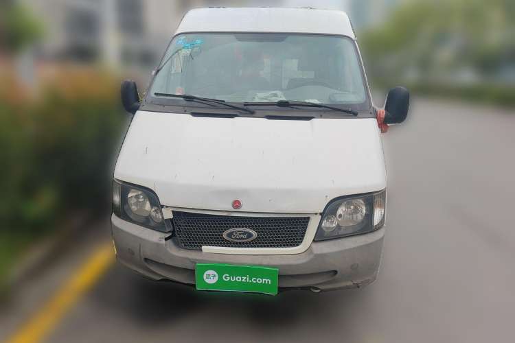 Used Ford Classic Transit 2013 2.8T Diesel Ice White Logistics Vehicle Long Wheelbase Mid-Roof – JX493ZLQ3A Front