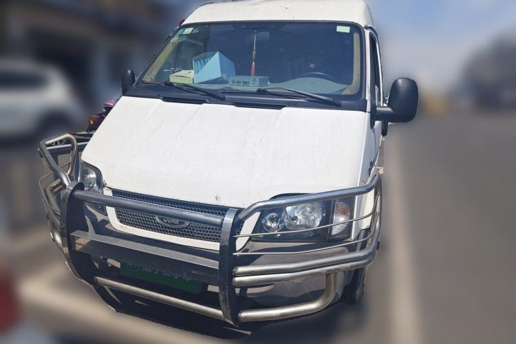 Used Ford Classic Transit 2013 2.8T Diesel Ice White Logistics Vehicle Long Wheelbase Mid-Roof Design – JX493ZLQ4 Front