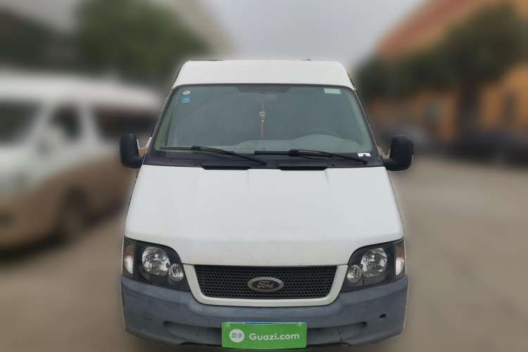 Used Ford Classic Transit 2013 2.8T Diesel Ice White Logistics Vehicle Long Wheelbase Mid-Roof Design – JX493ZLQ4 Front