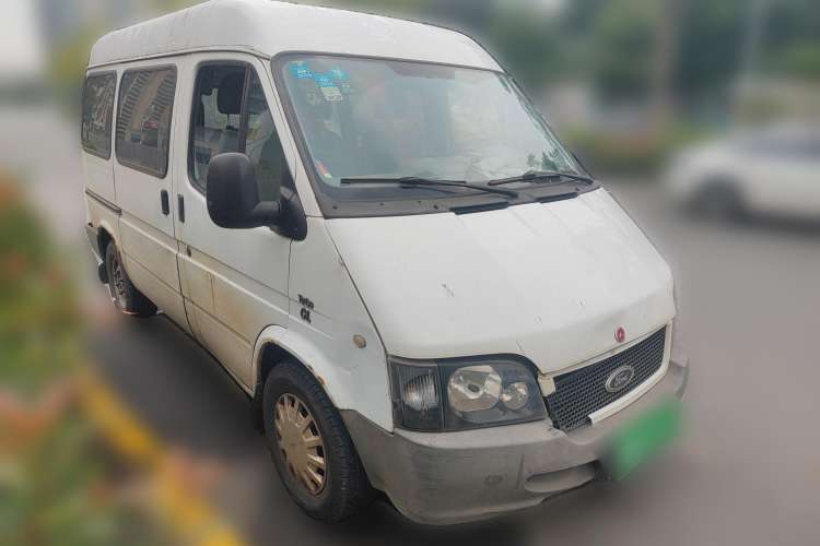 Used Ford Classic Transit 2013 2.8T Diesel Ice White Logistics Vehicle Long Wheelbase Mid-Roof – JX493ZLQ3A Front Right 45 Deg
