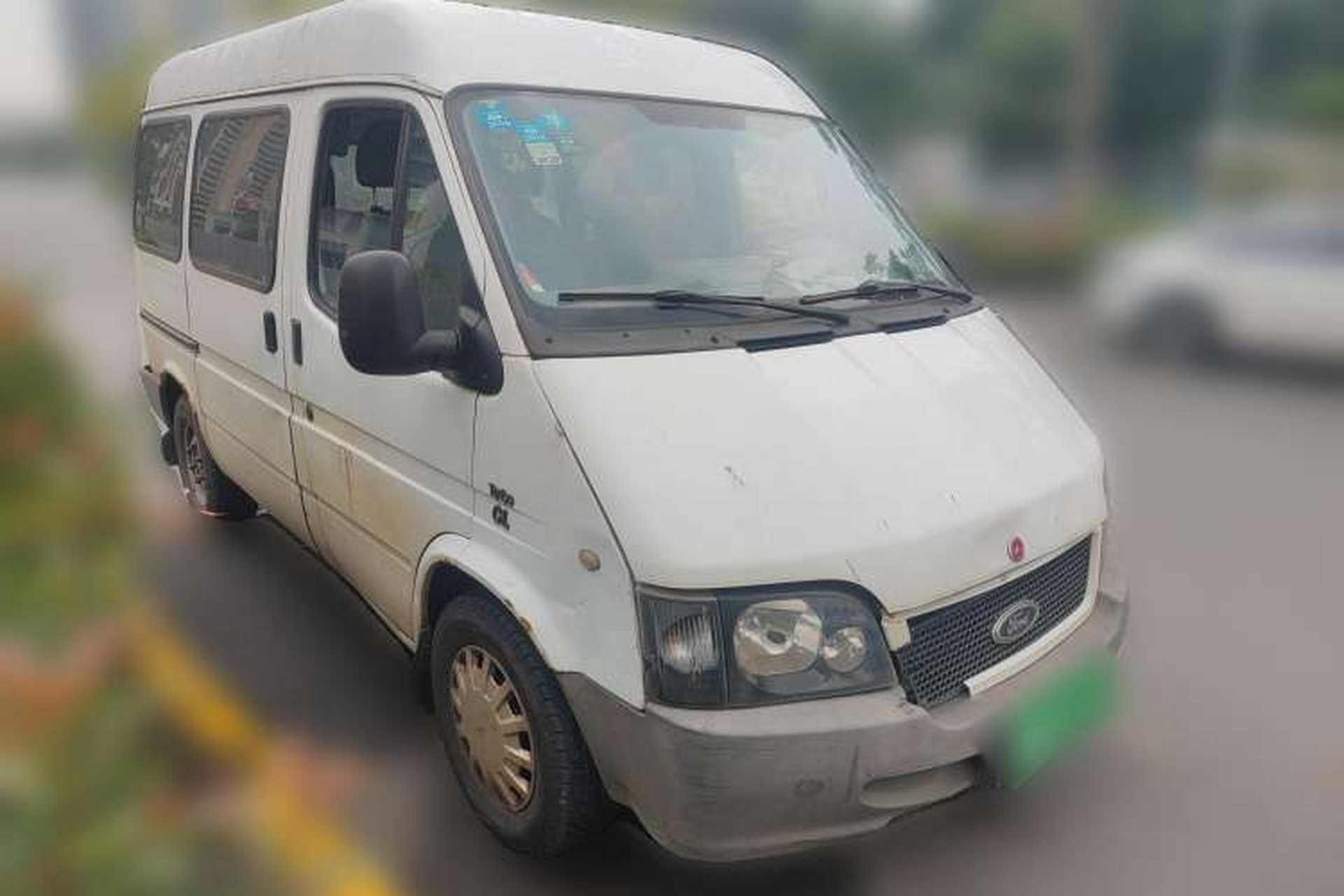 Used Ford Classic Transit 2013 2.8T Diesel Ice White Logistics Vehicle Long Wheelbase Mid-Roof – JX493ZLQ3A Front Right 45 Deg
