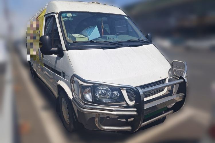 Used Ford Classic Transit 2013 2.8T Diesel Ice White Logistics Vehicle Long Wheelbase Mid-Roof Design – JX493ZLQ4 Front Right 45 Deg