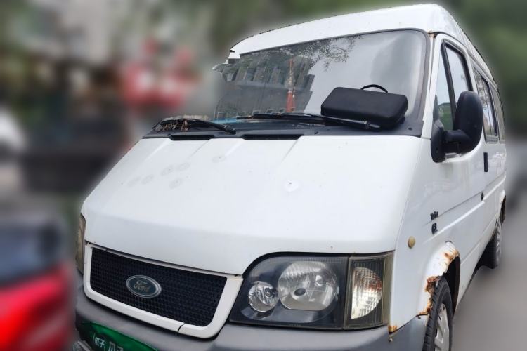 Used Ford Classic Transit 2013 2.8T Diesel Ice White Logistics Vehicle Long Wheelbase Mid-Roof Design – JX493ZLQ4 Front
