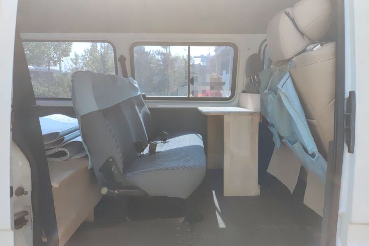 Used Ford Classic Transit 2013 2.8T Diesel Logistics Model with Short Wheelbase and Mid-Roof JX493ZLQ4 Left Rear Seat