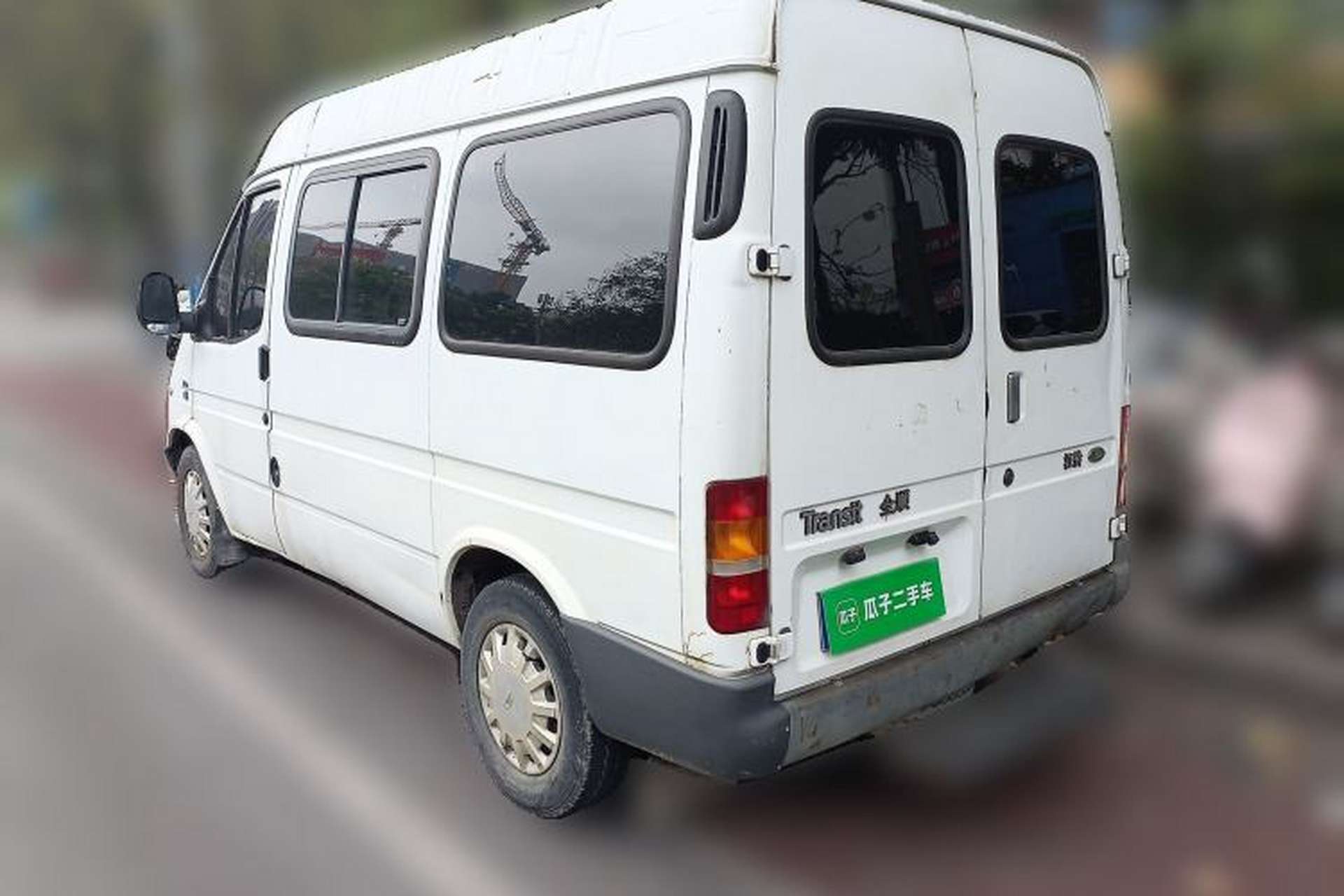 Used Ford Classic Transit 2013 2.8T Diesel Standard Version Short Wheelbase Mid-Roof JX493ZLQ4 Rear Left 45 Deg