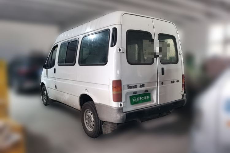 Used Ford Classic Transit 2013 2.8T Facelifted Diesel Van - Short Wheelbase Mid-Roof Model JX493ZLQ4 Rear Left 45 Deg