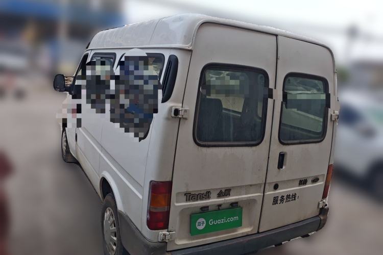 Used Ford Classic Transit 2013 2.8T Diesel Logistics Model with Short Wheelbase and Mid-Roof JX493ZLQ4 Rear Left 45 Deg