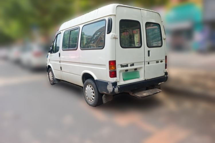 Used Ford Classic Transit 2013 2.8T Revised Diesel Standard Version with Short Wheelbase and Mid-Roof – JX493ZLQ4 Rear Left 45 Deg