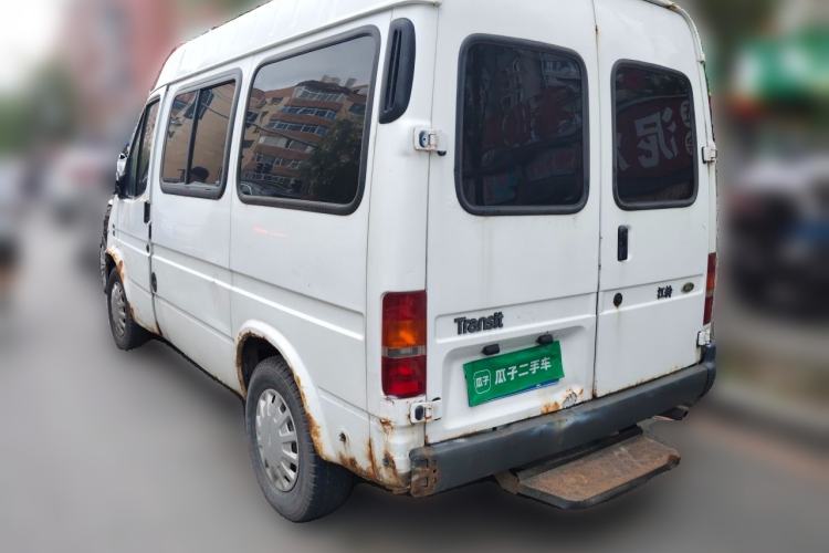 Used Ford Classic Transit 2013 2.8T Diesel Ice White Logistics Vehicle Long Wheelbase Mid-Roof Design – JX493ZLQ4 Rear Left 45 Deg