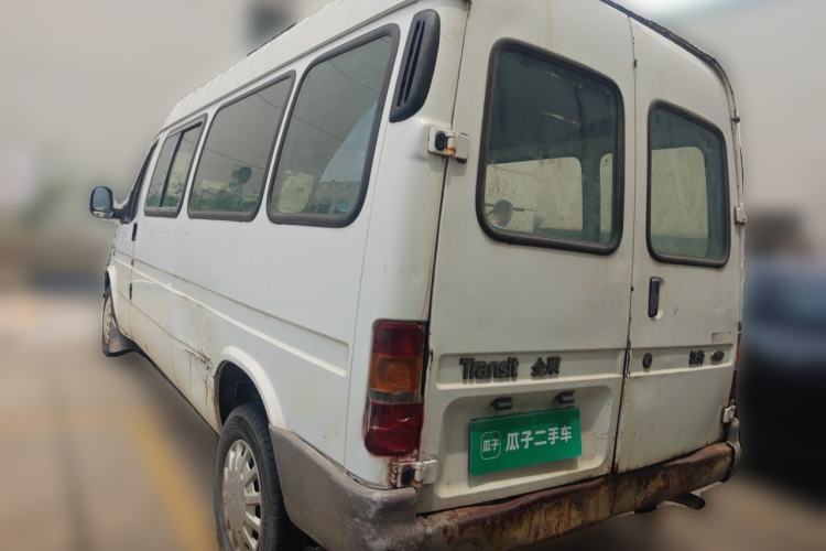 Used Ford Classic Transit 2013 2.8T Diesel Ice White Logistics Vehicle Long Wheelbase Mid-Roof Design – JX493ZLQ4 Rear Left 45 Deg