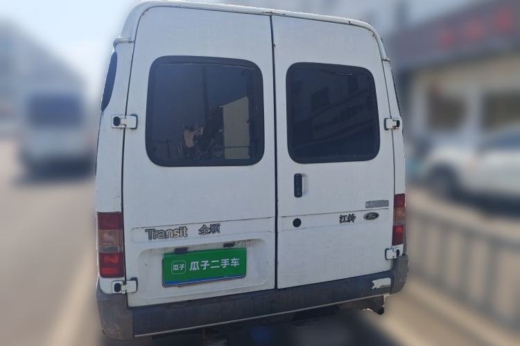 Used Ford Classic Transit 2013 2.8T Diesel Ice White Logistics Vehicle Long Wheelbase Mid-Roof Design – JX493ZLQ4 Rear