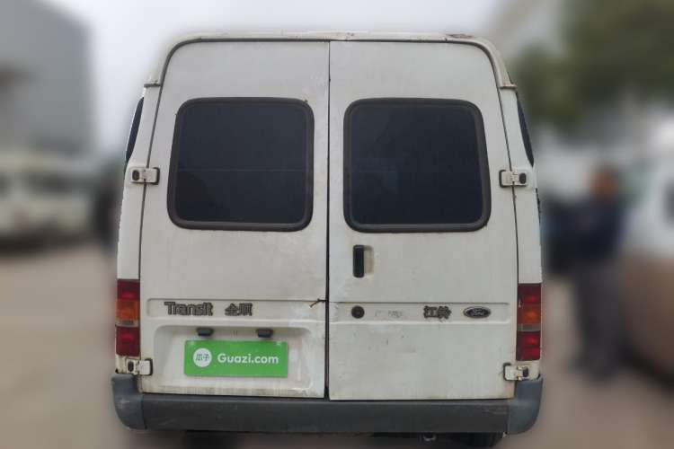 Used Ford Classic Transit 2013 2.8T Diesel Ice White Logistics Vehicle Long Wheelbase Mid-Roof Design – JX493ZLQ4 Rear