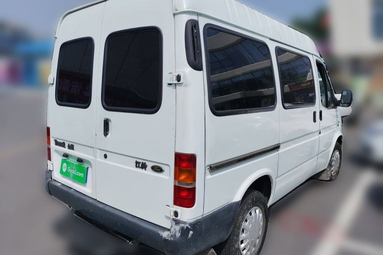 Used Ford Classic Transit 2013 2.8T Diesel Logistics Model with Short Wheelbase and Mid-Roof JX493ZLQ4 Rear Right 45 Deg