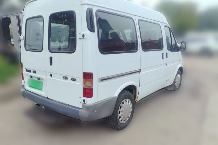 Used Ford Classic Transit 2013 2.8T Diesel Logistics Model with Short Wheelbase and Mid-Roof JX493ZLQ4 Rear Right 45 Deg
