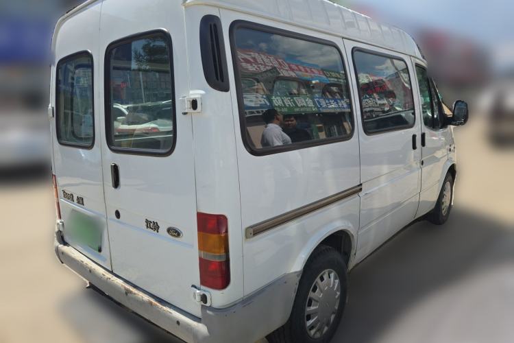Used Ford Classic Transit 2013 2.8T Diesel Logistics Model with Short Wheelbase and Mid-Roof JX493ZLQ4 Rear Right 45 Deg