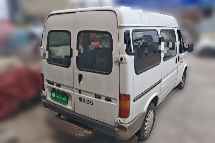 Used Ford Classic Transit 2013 2.8T Diesel Logistics Model with Short Wheelbase and Mid-Roof JX493ZLQ4 Rear Right 45 Deg