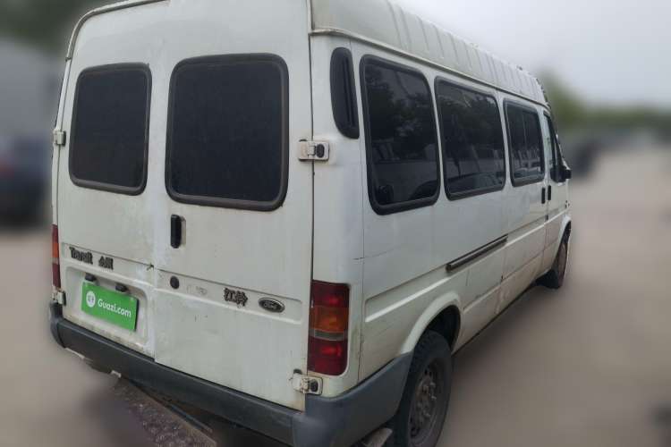 Used Ford Classic Transit 2013 2.8T Diesel Ice White Logistics Vehicle Long Wheelbase Mid-Roof Design – JX493ZLQ4 Rear Right 45 Deg