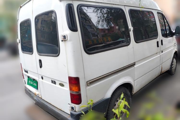 Used Ford Classic Transit 2013 2.8T Diesel Ice White Logistics Vehicle Long Wheelbase Mid-Roof Design – JX493ZLQ4 Rear Right 45 Deg