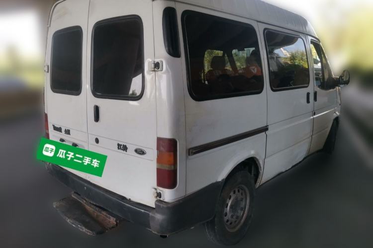 Used Ford Classic Transit 2013 2.8T Diesel Logistics Model with Short Wheelbase and Mid-Roof JX493ZLQ4 Rear Right 45 Deg