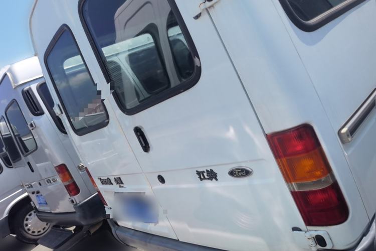 Used Ford Classic Transit 2013 2.8T Diesel Logistics Model with Short Wheelbase and Mid-Roof JX493ZLQ4 Rear