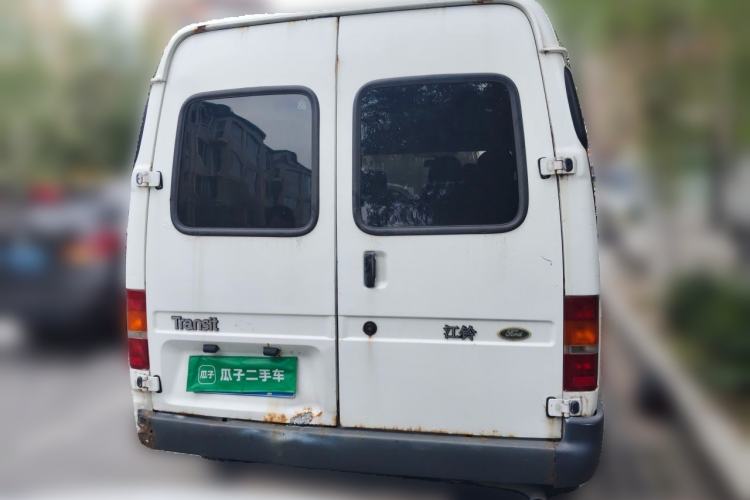 Used Ford Classic Transit 2013 2.8T Diesel Ice White Logistics Vehicle Long Wheelbase Mid-Roof Design – JX493ZLQ4 Rear