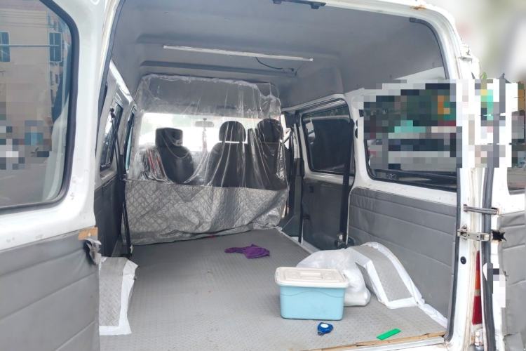 Used Ford Classic Transit 2013 2.8T Diesel Ice White Logistics Vehicle Long Wheelbase Mid-Roof Design – JX493ZLQ4 Trunk
