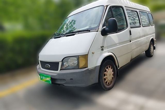 Used Ford Classic Transit 2013 2.8T Refurbished Diesel Ice-White Logistics Vehicle Long Wheelbase Mid-Roof Model JX493ZLQ4
