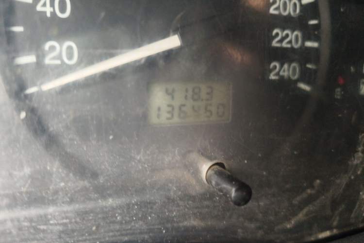 Used Ford Classic Transit  Odometer Close Up