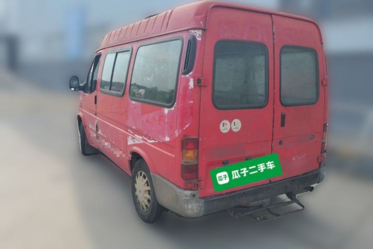 Used Ford Classic Transit 2015 2.8T Diesel Multi-Function Vehicle Short Wheelbase 6-Seater Mid-Roof Edition JX493ZLQ4 Rear Left 45 Deg
