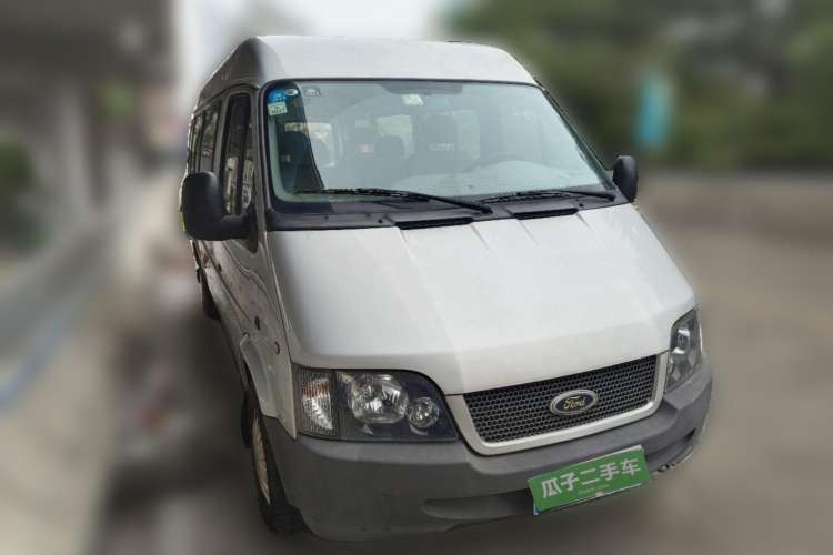 Used Ford Classic Transit 2015 2.4L Gasoline Multi-Function Vehicle Long Wheelbase 6-Seater Mid-Roof Model 4G64S4N Front Right 45 Deg