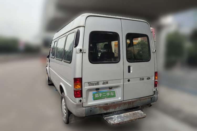 Used Ford Classic Transit 2015 2.4L Gasoline Multi-Function Vehicle Long Wheelbase 6-Seater Mid-Roof Model 4G64S4N Rear Left 45 Deg